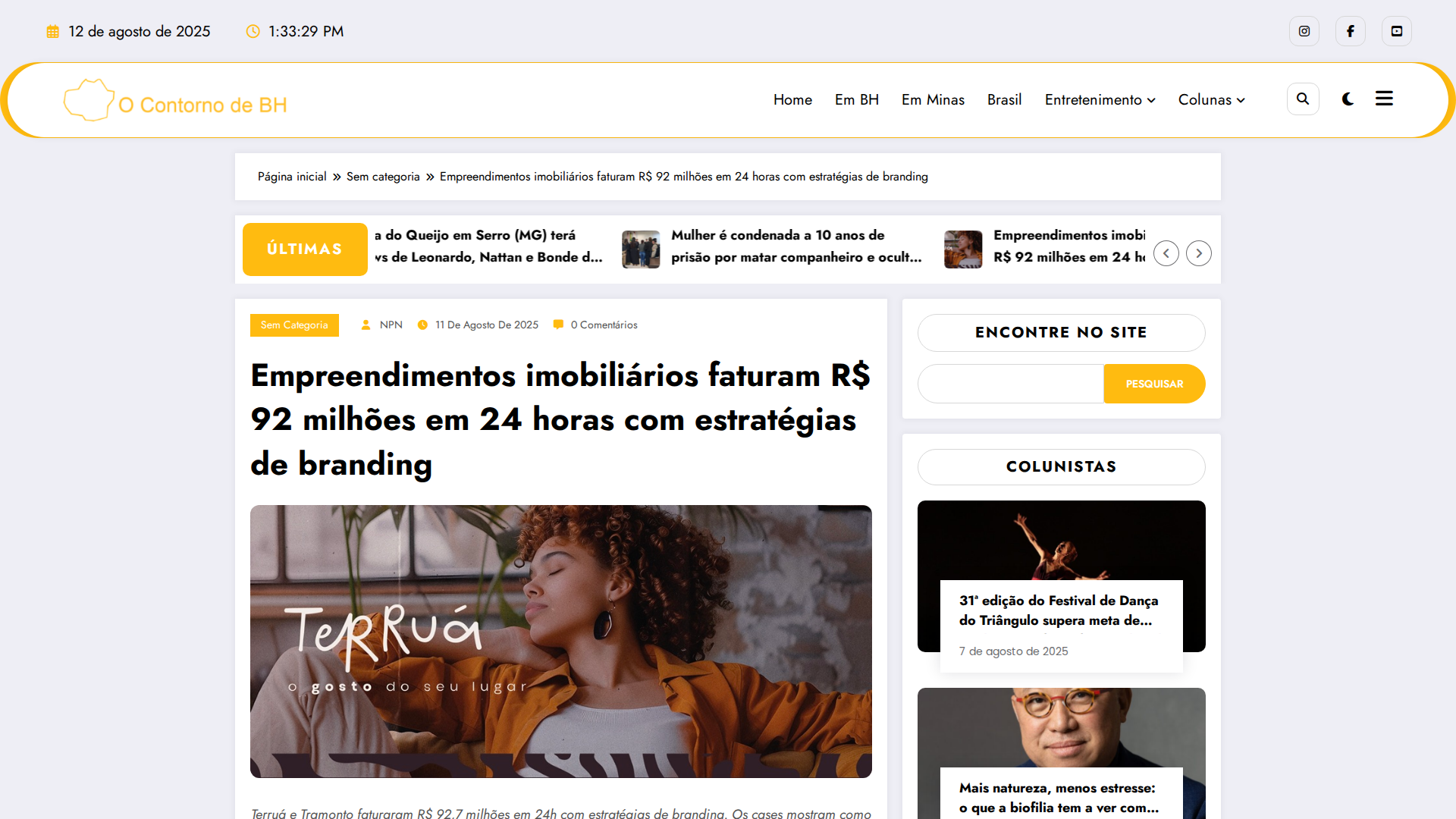 Noticia de Ocontornodebh